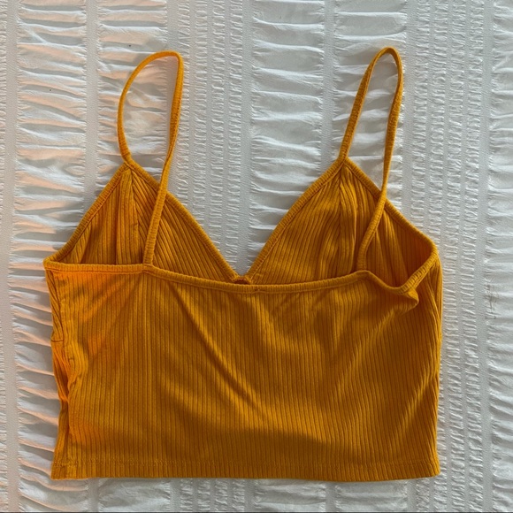 Emma and Sam Ribbed Cropped Tank Top - Picture 2 of 3